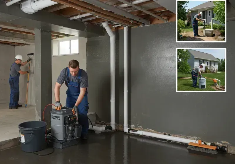 Basement Waterproofing and Flood Prevention process in Sea Ranch, CA